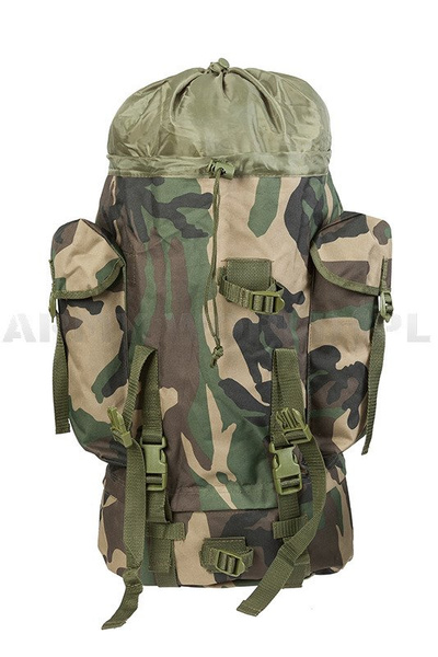 Backpack Import Woodland 65 Liters Mil-tec New