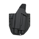 Kabura OWB Do Glock 17 Full Kydex Light Holster Direct Action Czarna (HP-OGLR-KDX-BLK)