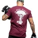 T-Shirt St. Michael Brothers In Arms Bordeaux
