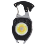Lampka EDC COB z Pojedynczym Karabińczykiem 8w1 JB Tacticals Czarna