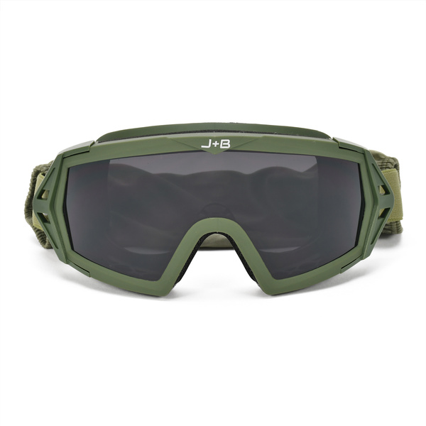 Gogle Taktyczne ANTIFOG UV + 3 Szybki JB Tacticals Zielone (JB-GLS-0002)