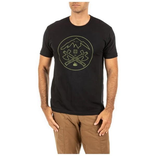 T-shirt Crossed Axe Mountain Tee 5.11 Czarny (41280ACY)