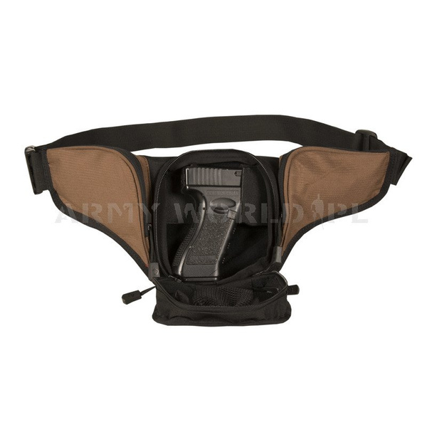 Waist Bag / Pouch With Holster Nemea Gun Pentagon Black (K17055)