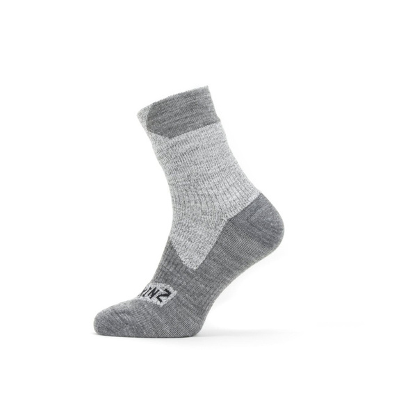 Waterproof Socks Sealskinz All Weather  Ankle Length Grey (11100060)