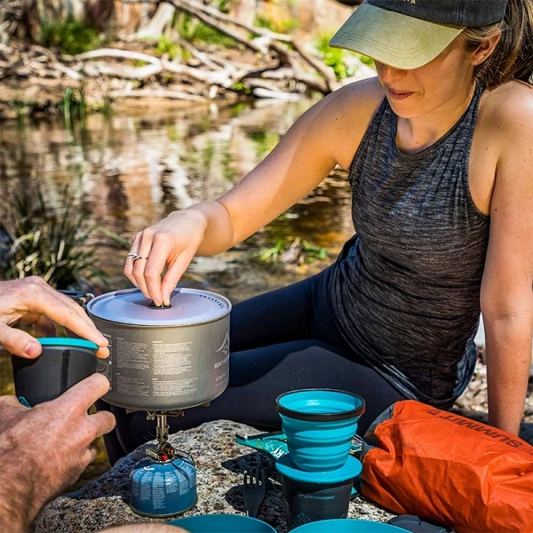 Garnek Sea To Summit Alpha 1,9 Litra Warstwa Nieprzywierająca Oryginał Demobil BDB