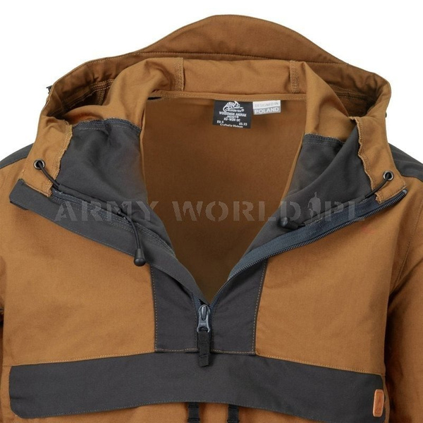 Kangaroo Anorak / Jacket WOODSMAN® Helikon-Tex Coyote / Ash Grey (KU-WDN-DC-1185A)