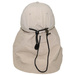 Baseball Cap With Large Neck Guard Sahara Fox Outdoor Beige (10424F)