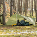 Tarp / Tarponamiot Solo 2,6 x 2,6 m Lesovik Crocodile Green