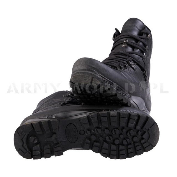 Buty Meindl MFS System Combat Extreme Kampfschuh Schwer Gore-tex Model 3705-01 Czarne Oryginał Demobil BDB