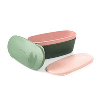olive green || pink