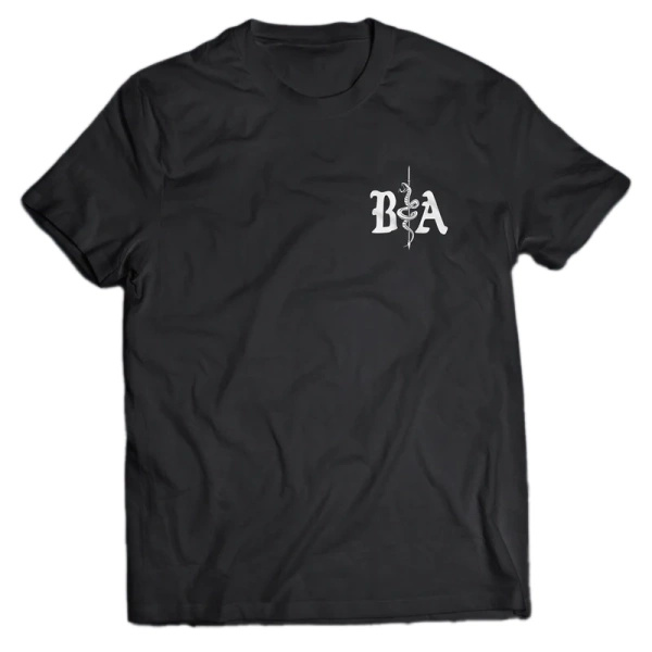 T-Shirt St. Michael Brothers In Arms Czarny