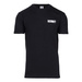 T-Shirt Security Fostex Garments Czarny Powystawowy