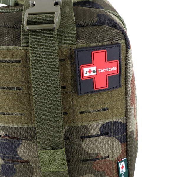 Apteczka Taktyczna Zrywana IFAK Molle Laser Cut JB Tacticals Czarna