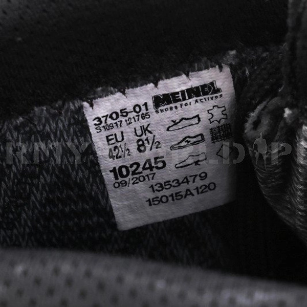 Buty Meindl MFS System Combat Extreme Kampfschuh Schwer Gore-tex Model 3705-01 Czarne Oryginał Demobil BDB