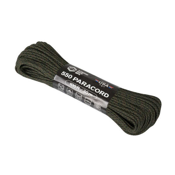 Linka 550 Paracord Color Changing Patterns (100ft) Atwood Rope MFG Covert (CD-PP1-NL-0M)