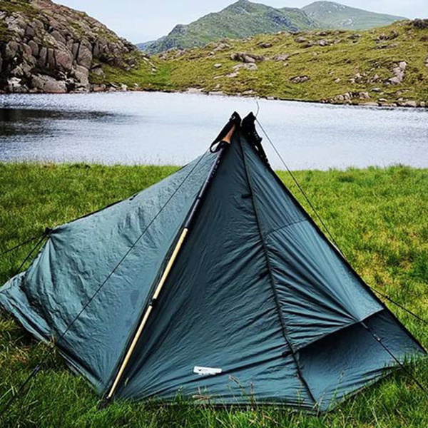 Tarp /Tent End Pieces For Orginal /Thermo Jerven Forest Camo (1010)