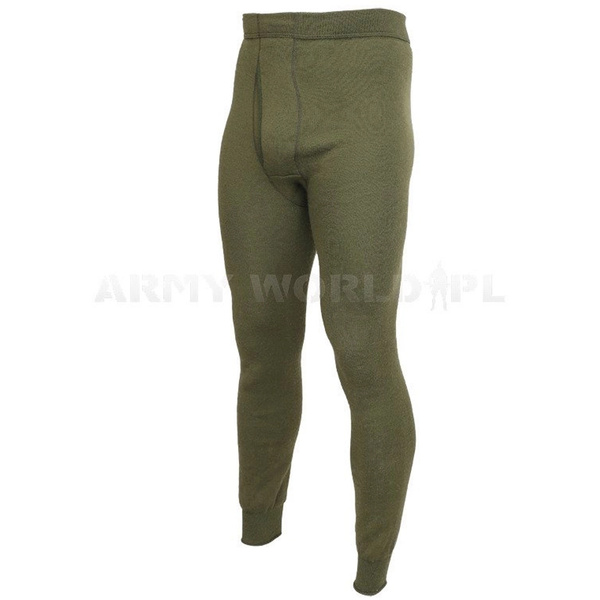 Kalesony Wojskowe KSK Bundeswehr Wełna Merino Olive Oryginał Demobil DB