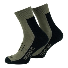 Skarpety Coolmax Trekking 101 Inc. Olive/Czarne (233191)