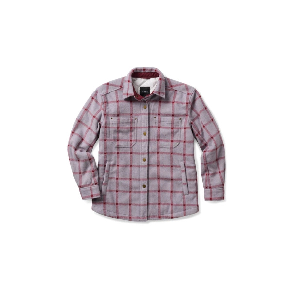Koszula Damska Carmen Shirt Jacket 5.11 Lilac Grey Plaid (7680012)