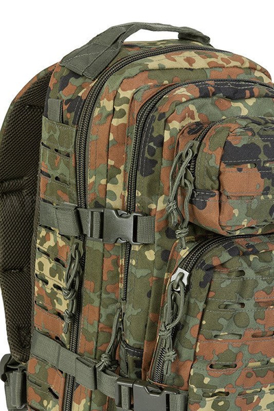 Backpack Model US Assault Pack LG LASER CUT Flecktarn New (14002721)