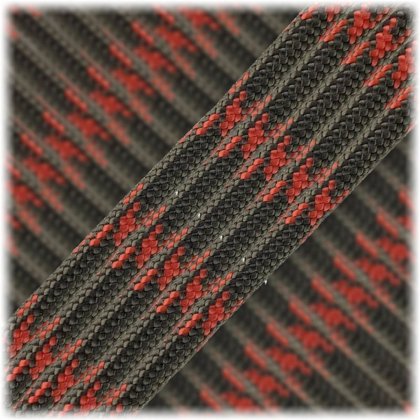 Linka Paracord 20 m Type IV 750 4,4 mm EDCX OD Red Camo