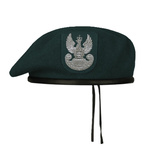 Beret BB-Tex Z Orzełkiem Zielony