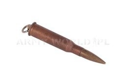 Military Bullet Pendant MOSIN 7,62 x 54 R Copper Original