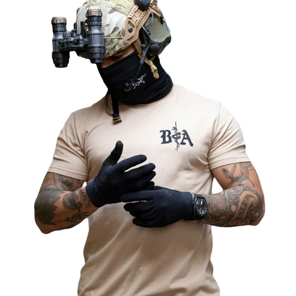 T-Shirt St. Michael Brothers In Arms Sand