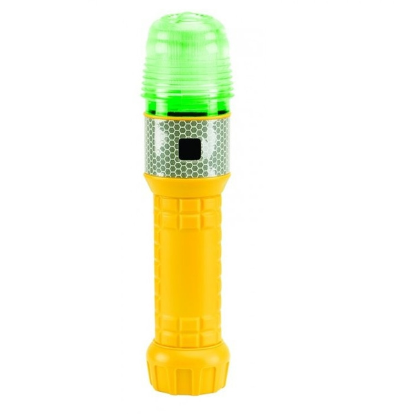 Signalling Flare Super Bright Green LED Flashing Light (L-F-12-GREEN)