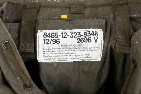 Plecak Wojskowy Bundeswehr 25 Litrów Olive Starsza Wersja Demobil II Gatunek