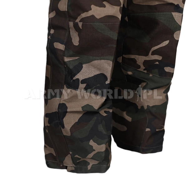 Spodnie Wodoodporne Holenderskie PWG Woodland Oryginał Nowe