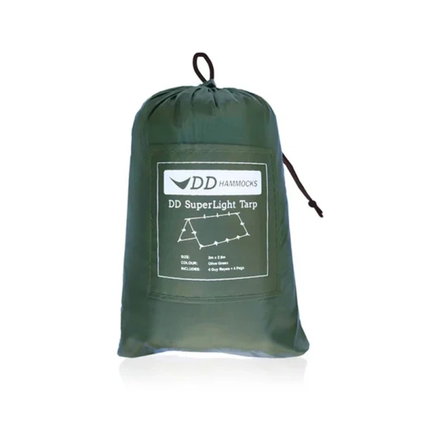 Tarp SuperLight 3 x 2.9 DD Hammocks Olive Green