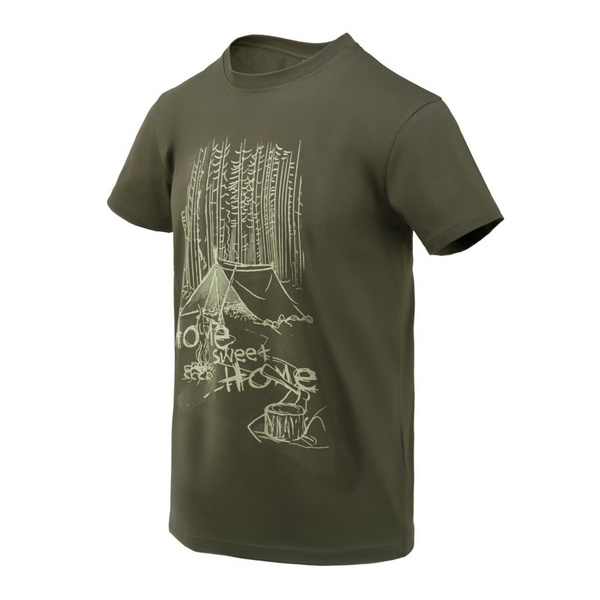 T-shirt Helikon-Tex Home Sweet Home Taiga Green (TS-HSH-CO-09)