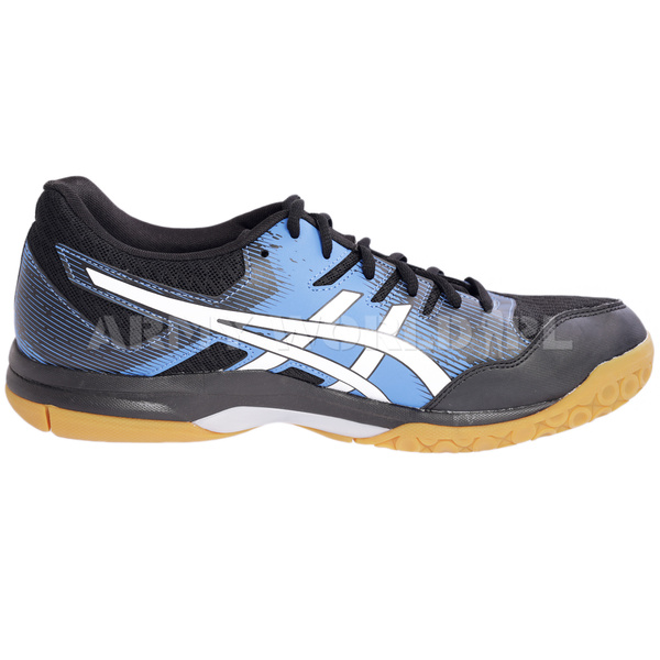 Buty Sportowe ASICS Gel-Rocket 9 1071A030 Czarno / Niebieskie Nowe