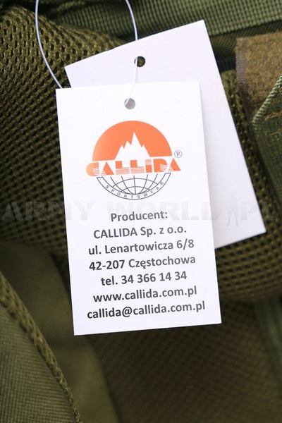 Plecak 80l Ze Stelażem Wewnętrznym 69/IWS 69/DKWS Callida Wojsk Specjalnych Olive Oryginał Nowy