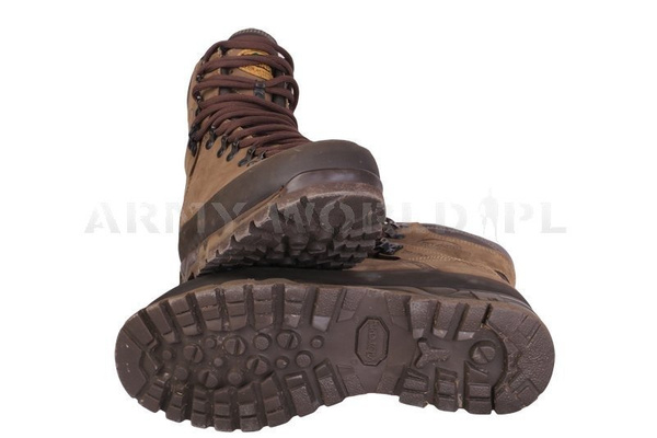Buty Wojskowe Górskie Meindl 2910-55 Nubukowe Brązowe Oryginał Demobil DB