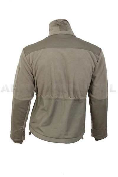 Military fleece jacket Windproof Mil-tec Oliv New (10856101)
