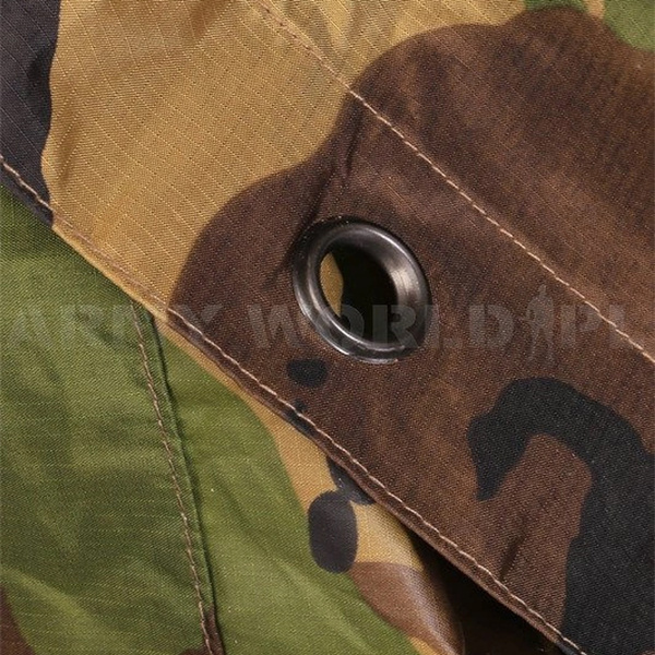 Poncho Przeciwdeszczowe KPU Holenderskie DPM Woodland Model II Oryginał Nowy