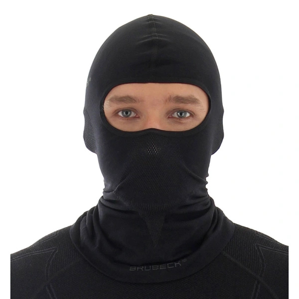 Kominiarka Termoaktywna Motocyklowa Unisex Brubeck Czarna (KM00010A)