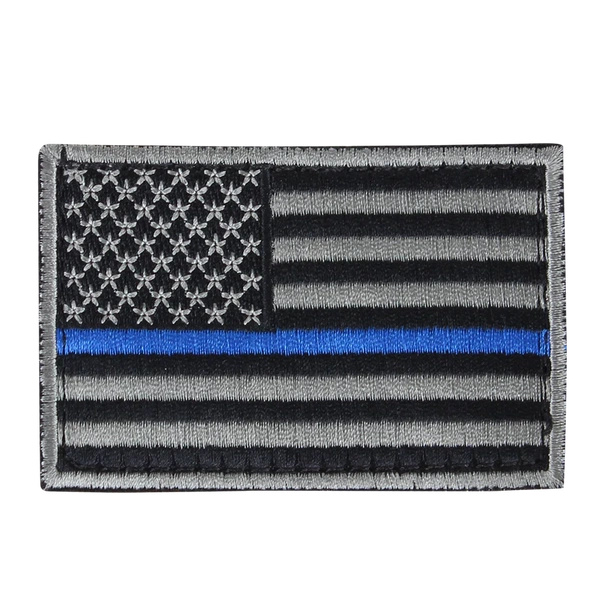 Naszywka USA Flag Velcro Patch Condor Thin Blue Line (230-006)