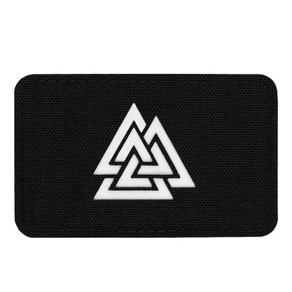 Naszywka Valknut Horizontal Laser Cut M-Tac Black/GID (51164299)