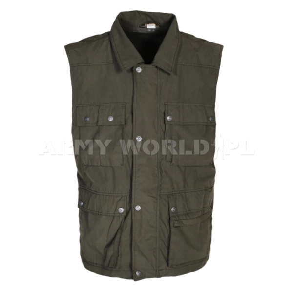 Bezrękawnik Randell Ritex Life Line Army Green Powystawowy