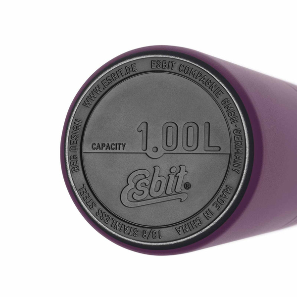 Termos Turystyczny MAJORIS VACUUM FLASK 1 Litr Esbit Aubergine (VF1000TL-AU)