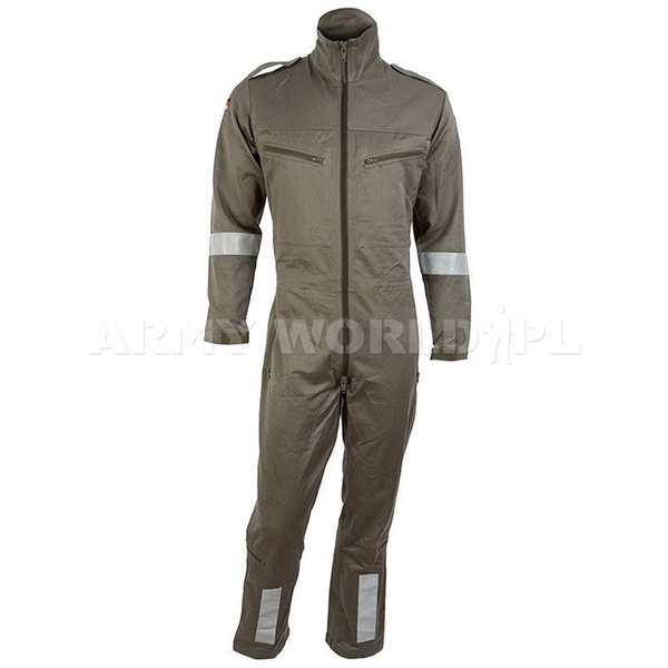 Suit of Aviation Service Bundeswehr Oliv Geniune Surplus Used II Quality 