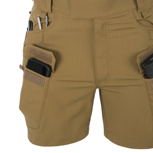 Bermuda Shorts / Short Trousers Urban Tactical Shorts UTS Helikon-Tex Coyote Ripstop 6" (SP-UTU-PR-11)