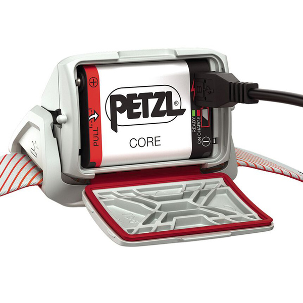 Latarka Czołowa Ładowalna ACTIK CORE 600 lm Petzl Czerwona (E065AA03)