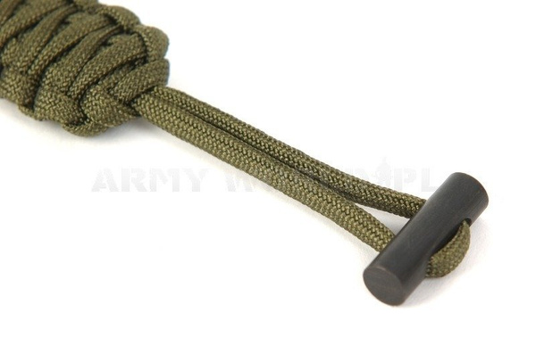  Paracord Bracelet 6 m With A Firestarter Bushmen Olive