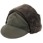 Military Ushanka Cap Bundeswehr Olive Original New