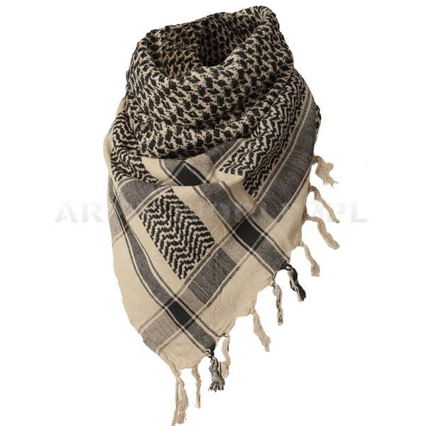 Dutch Military Shemagh Coyote&Black New