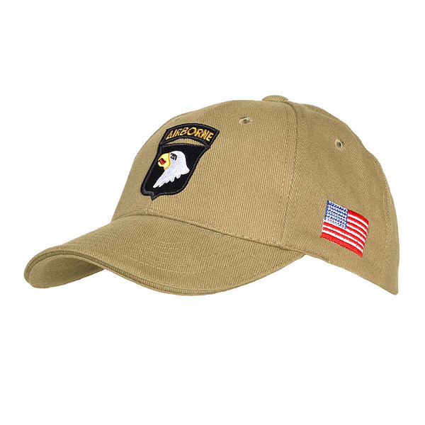 Czapka Baseball Cap 101st Airborne Fostex Garments Khaki (215151)